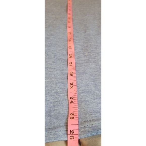 V-Neck Basic Long Sleeve Womens T-Shirt‎ Casual Blue - Picture 7 of 7